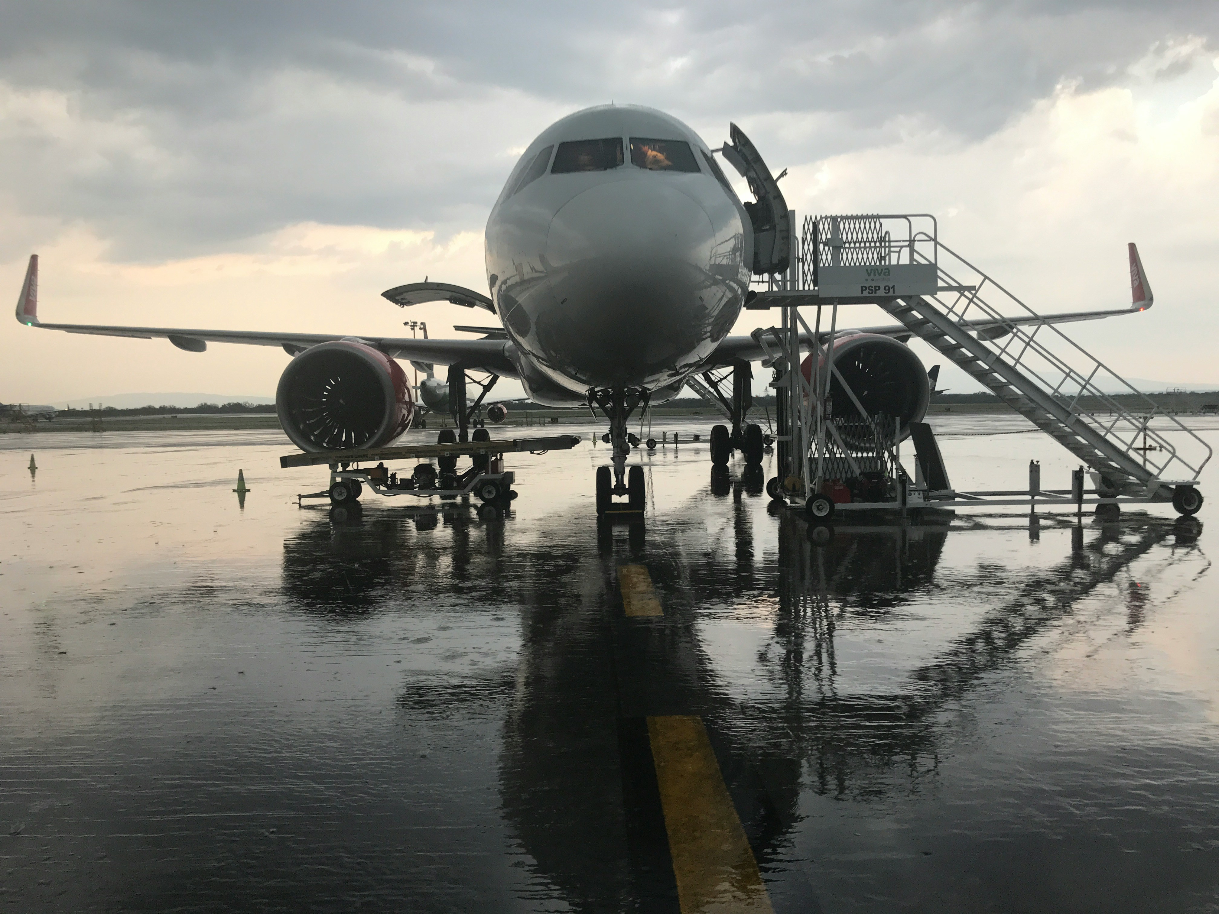 Aircraft on ramp inspection